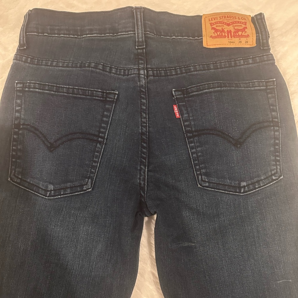 Levi's Dark Blue Denim Jeans